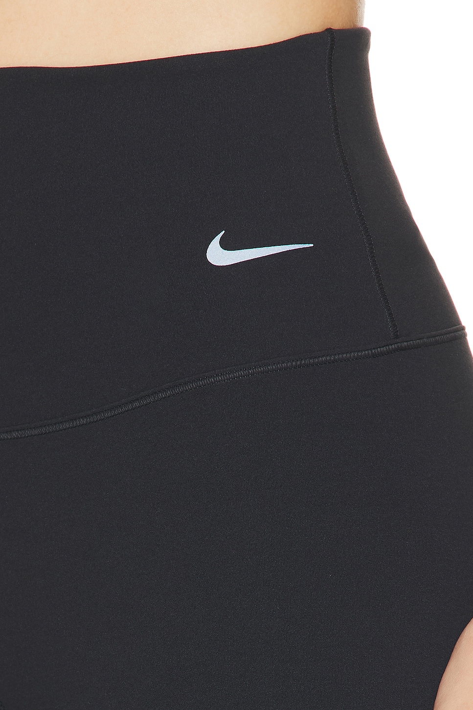 Image 6 of Nike Gentle Support High Waisted Capri Legging in Black