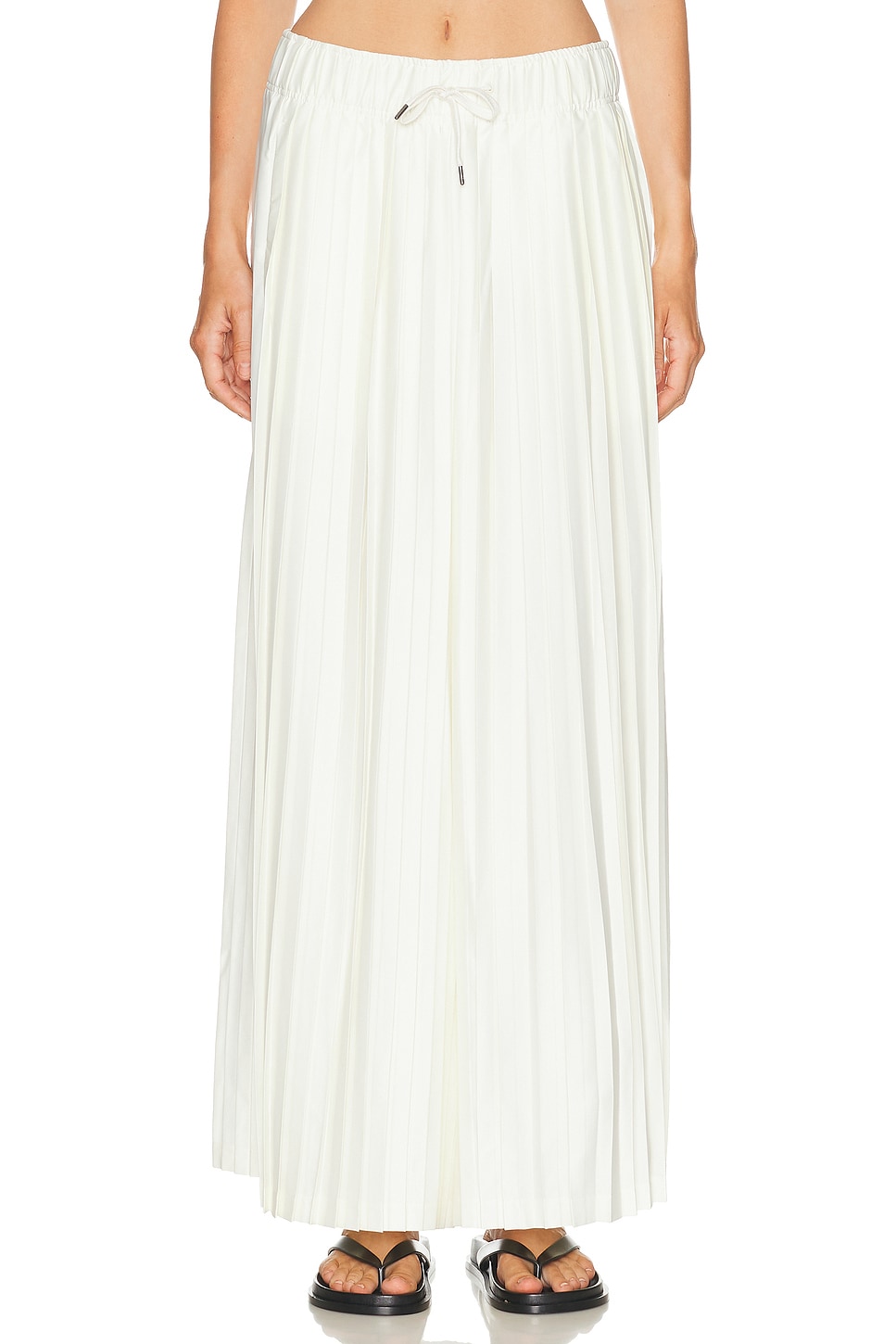 Nike Pleated Track Pant In White