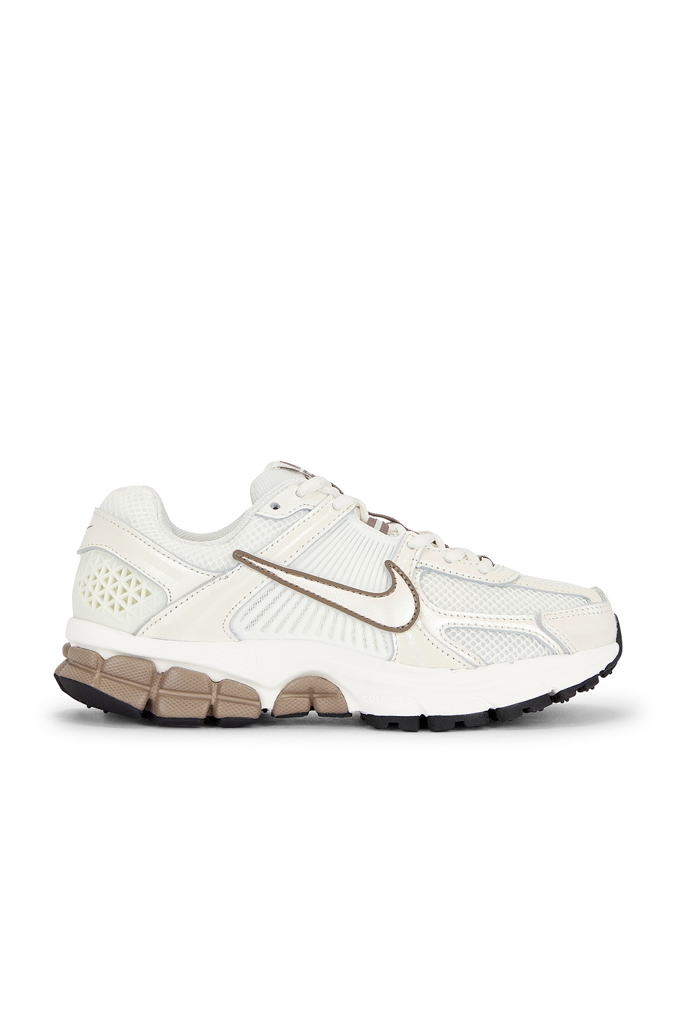 Image 1 of Nike W Zoom Vomero 5 Sneaker in Sail, Mink Brown, & Black