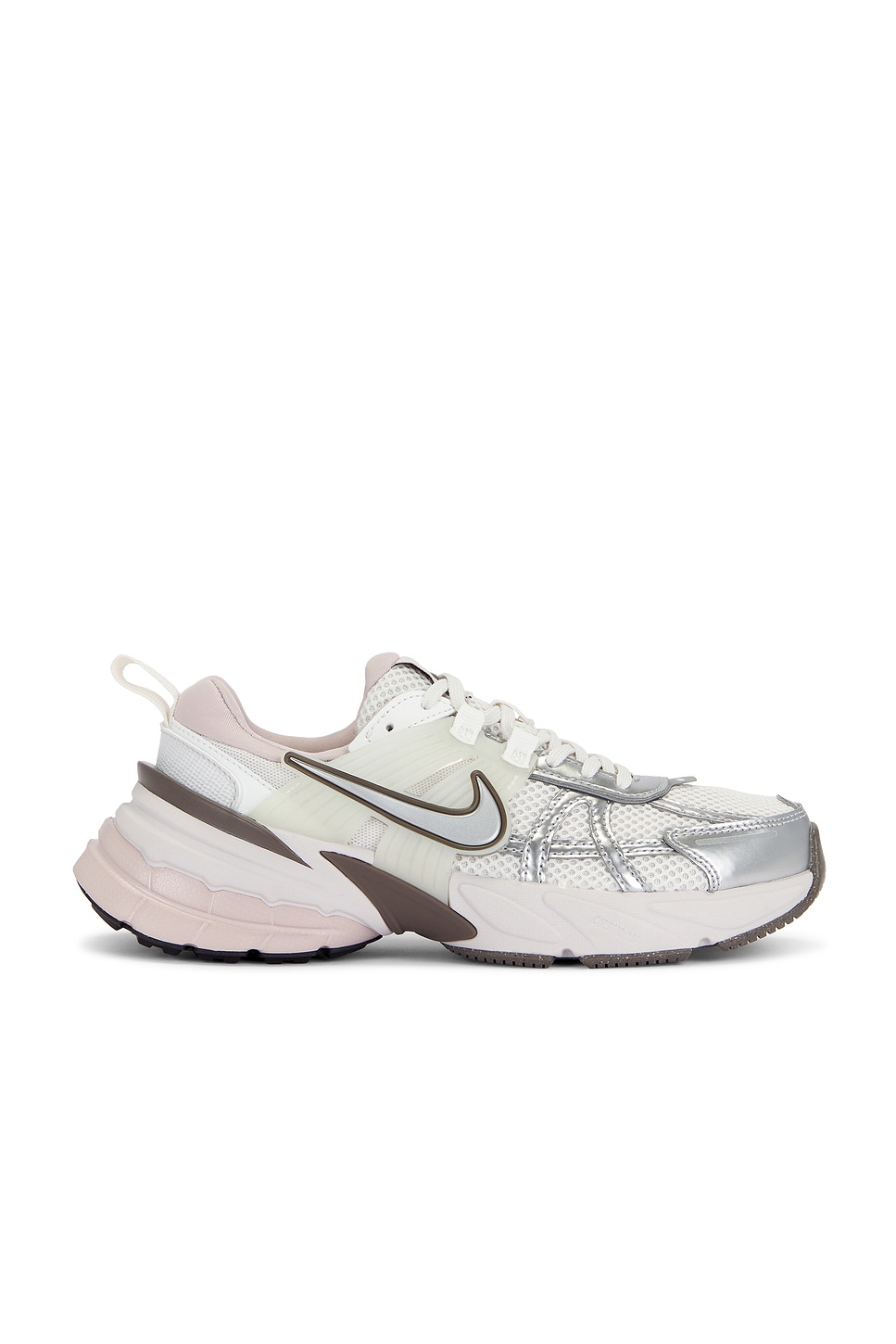 V2K Run Sneaker in Metallic Silver