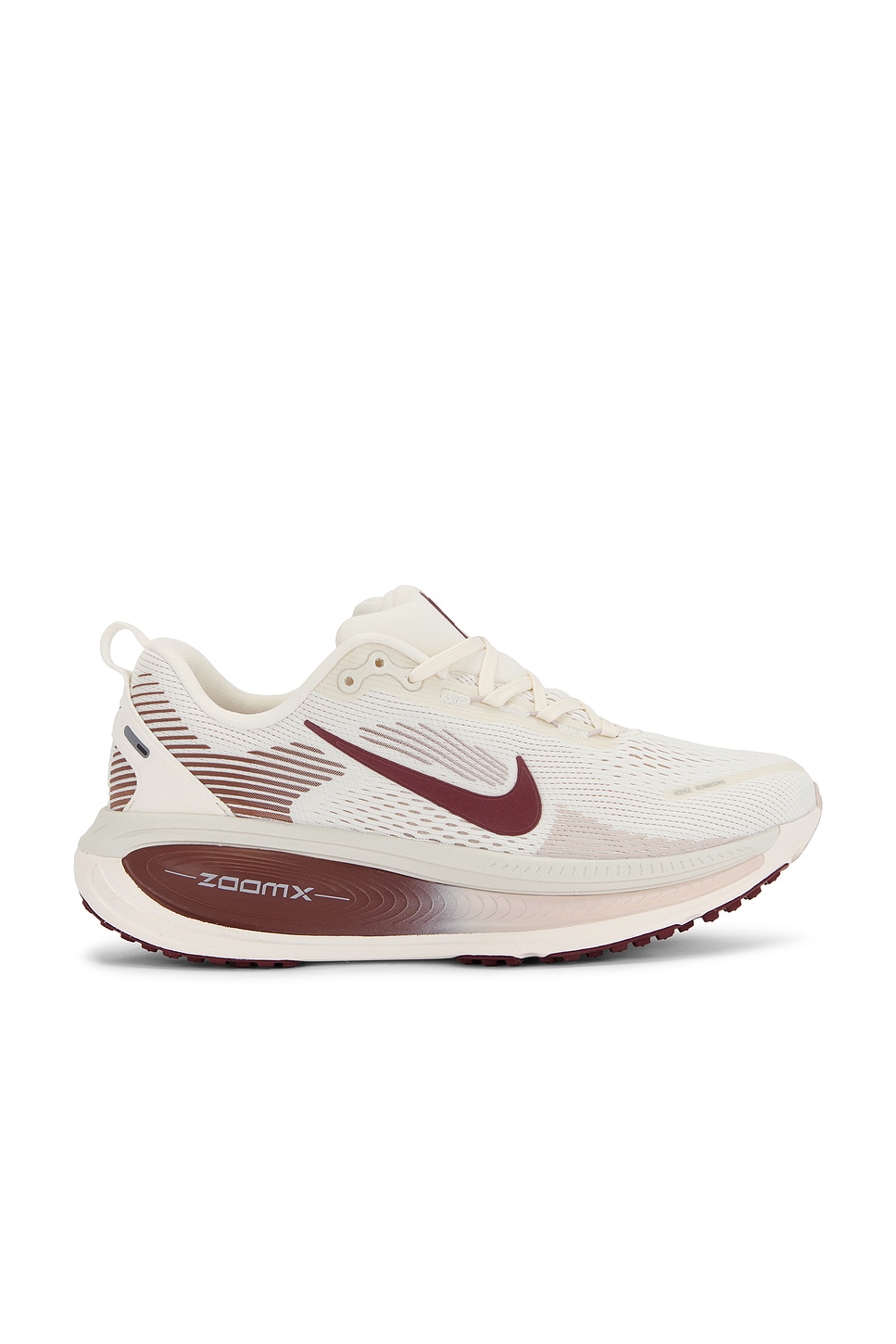 Vomero 18 Sneaker in Cream,Burgundy