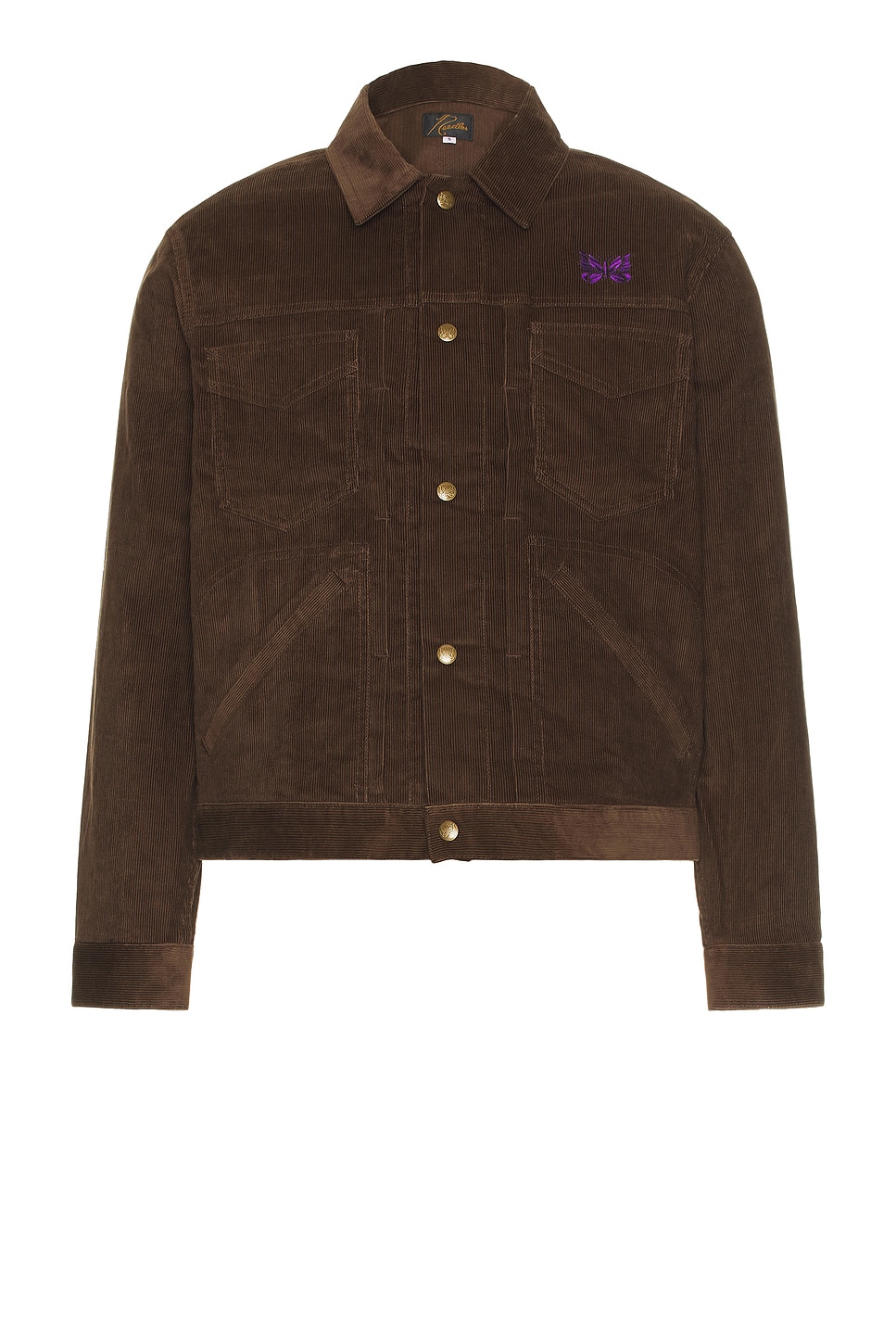 Penny Jean Jacket CPe 14W Corduroy in Brown