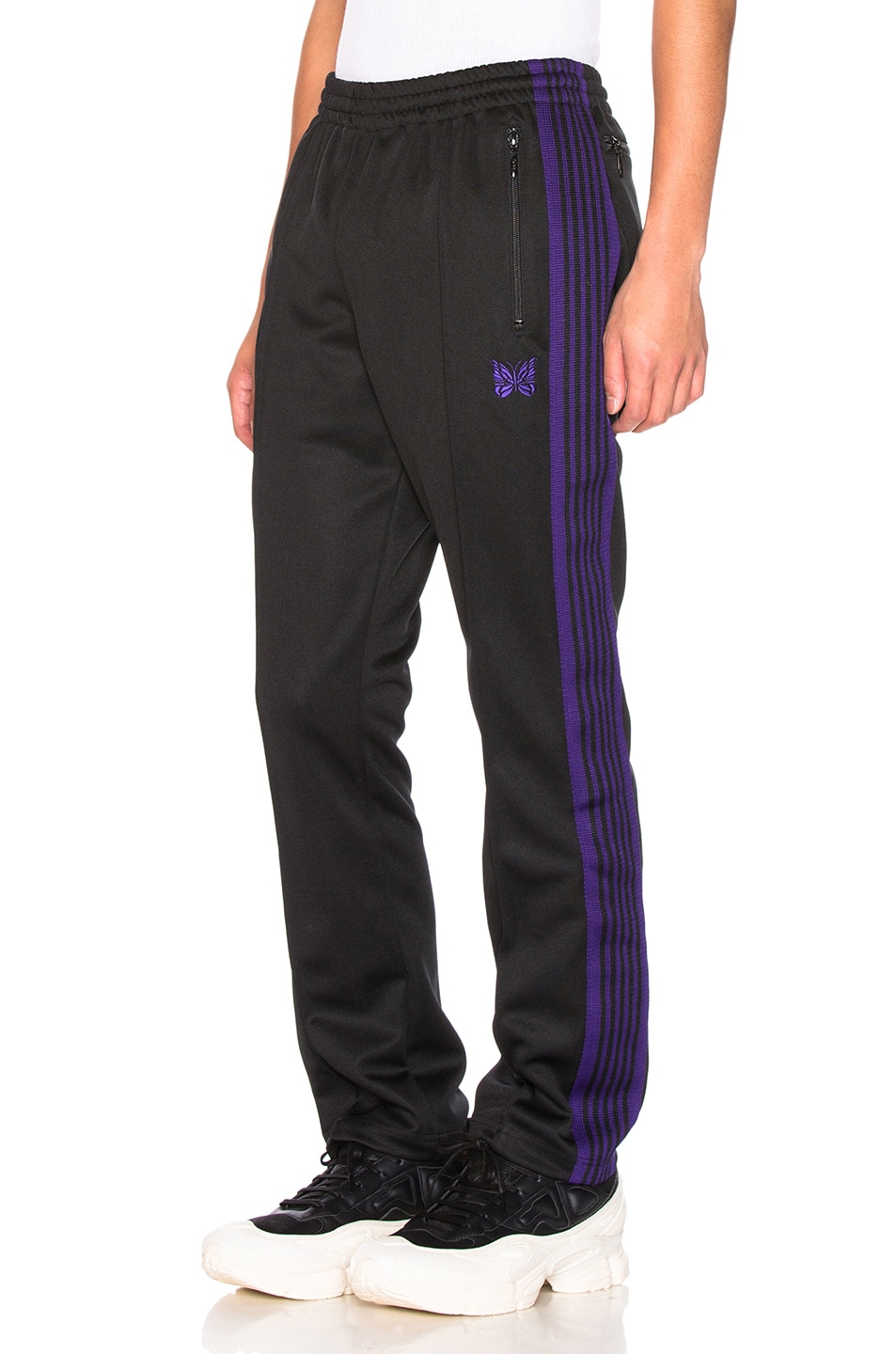 Image 1 of Needles Narrow Track Pant in Black