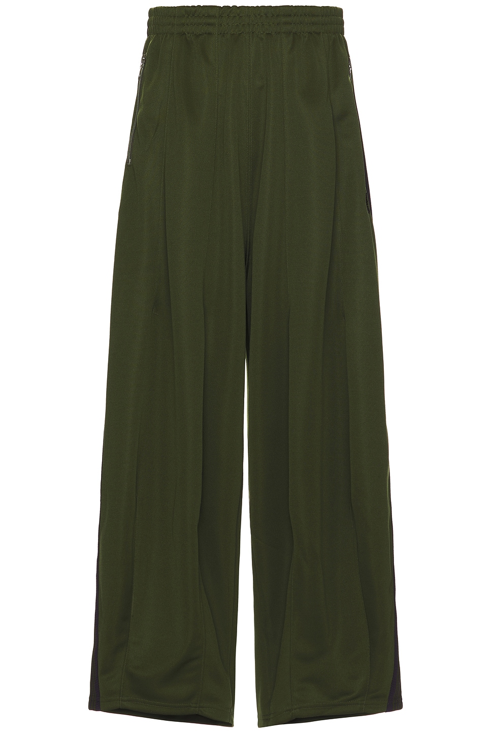 H.D. Track Pant Poly Smooth in Dark Green