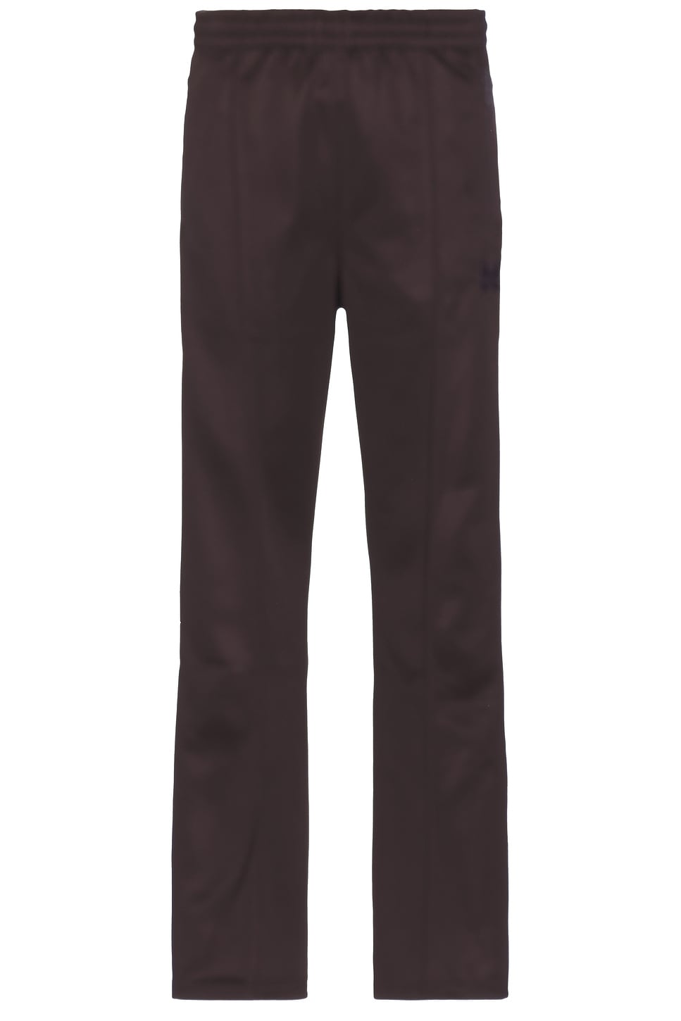 Poly Smooth Track Pant In Dark Brown in Black