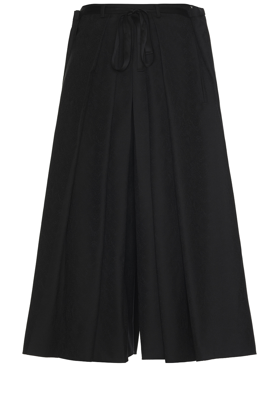 Hakama Pants In Black in Black