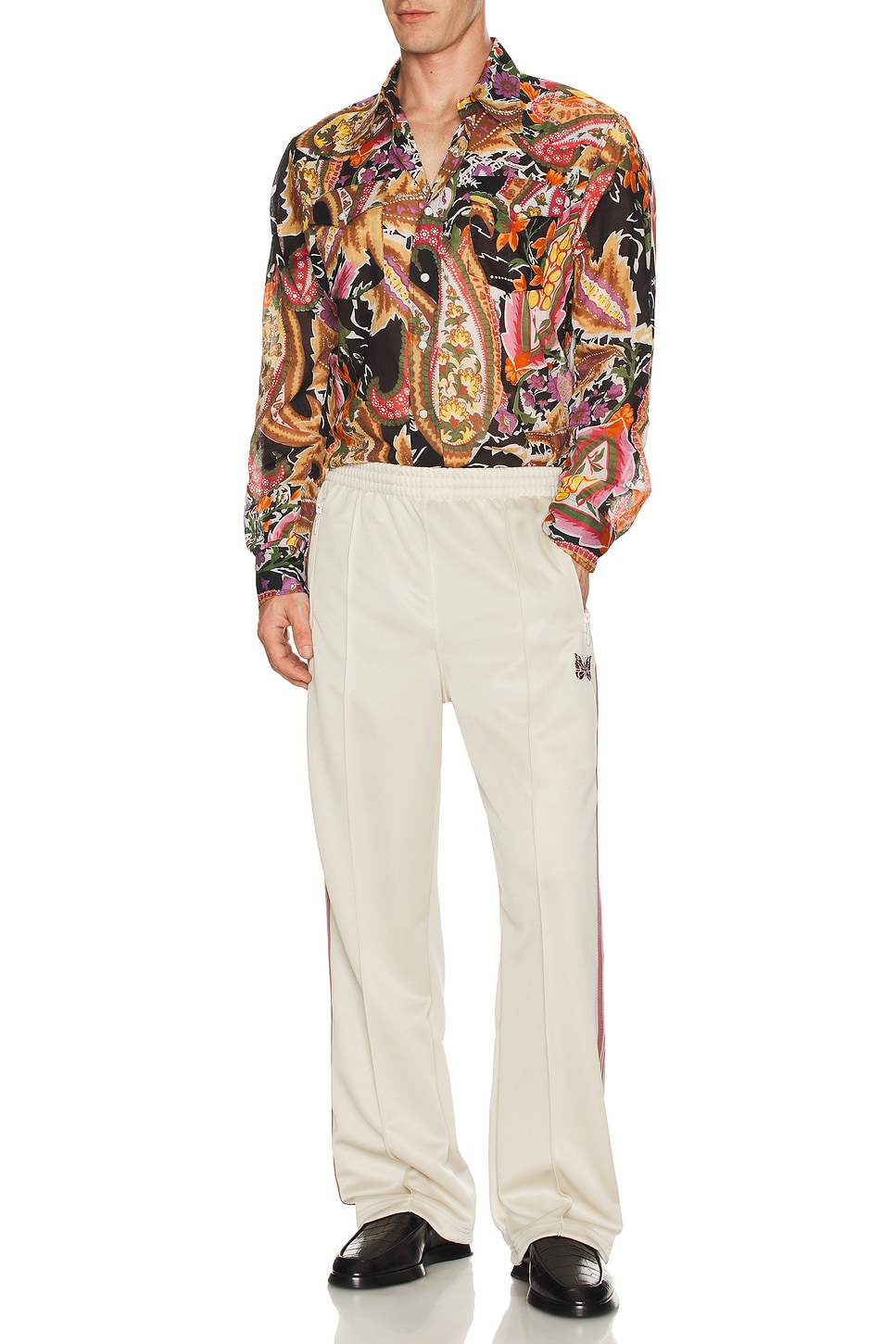 Image 1 of Needles Track Pants in Ivory