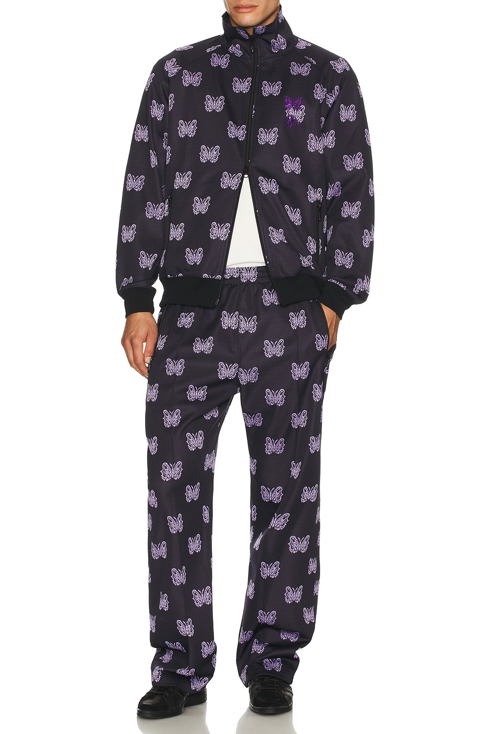 Image 1 of Needles Needles x Kae Tanaka Track Pants in Black