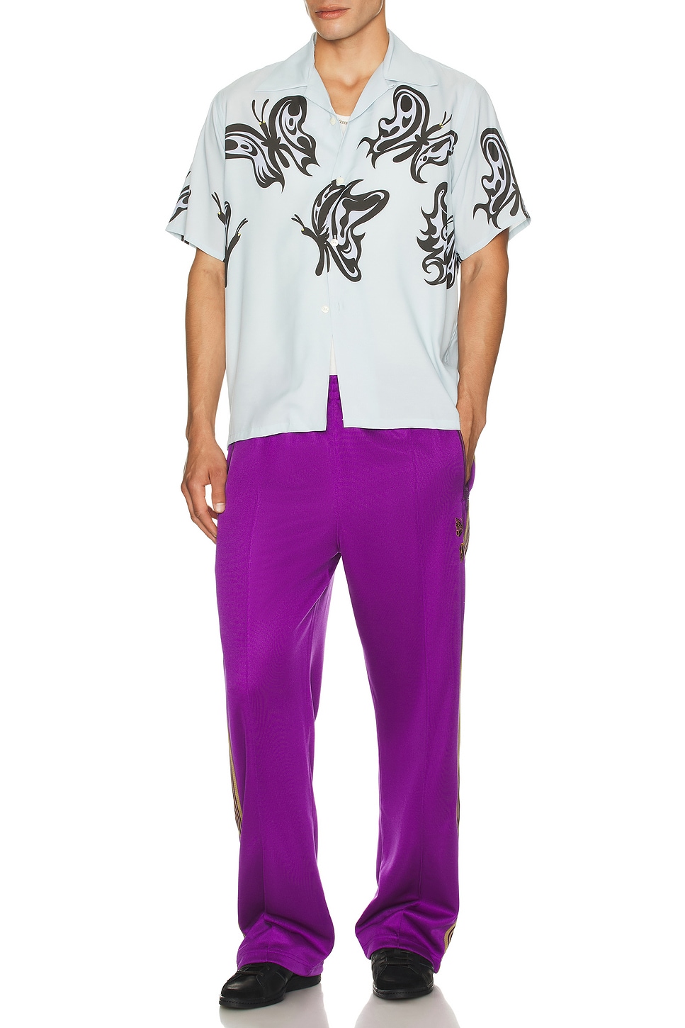 Image 1 of Needles x Kae Tanaka Track Pants in Purple
