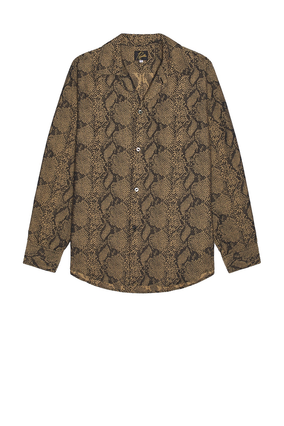 Image 1 of Needles One-Up Shirt in Brown