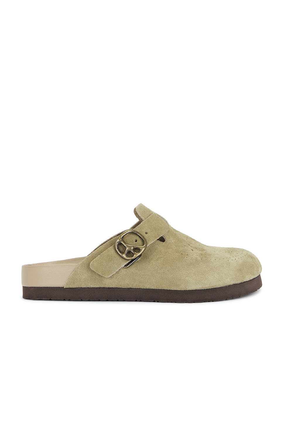 Image 1 of Needles Leather Clog Sandal in Taupe