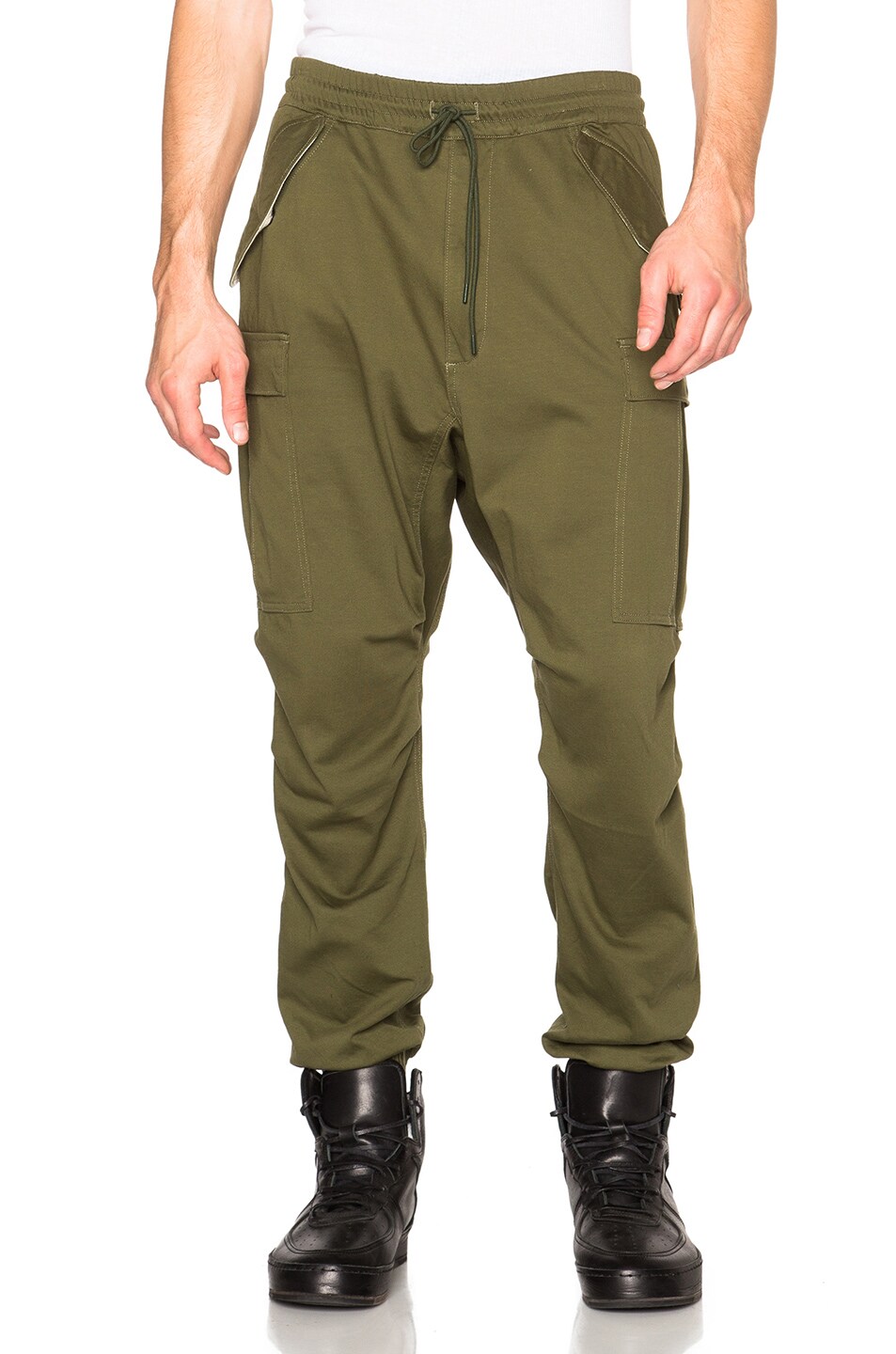 knit cargo pants