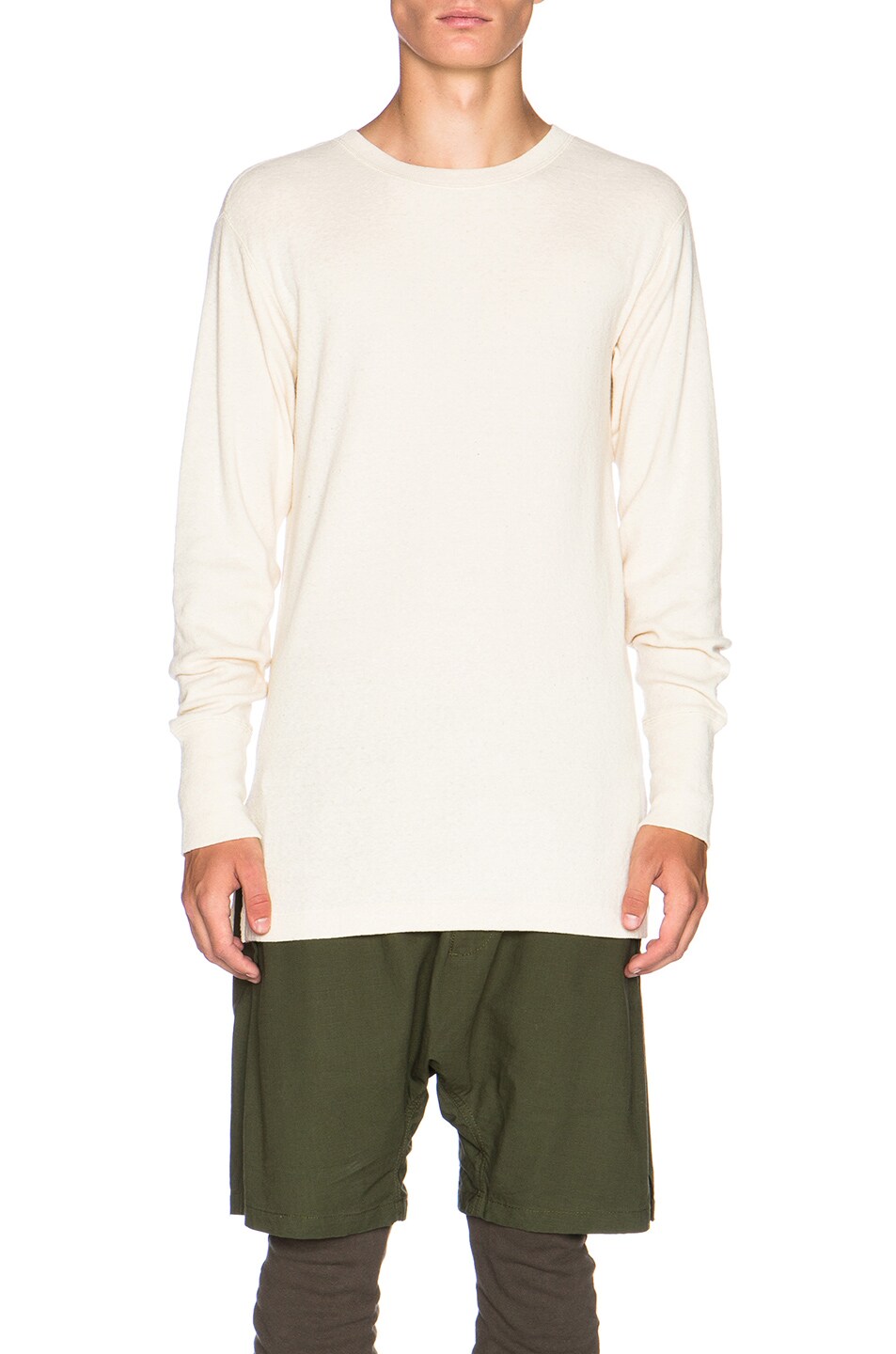 Image 1 of NLST Long Sleeve Tee in Natural