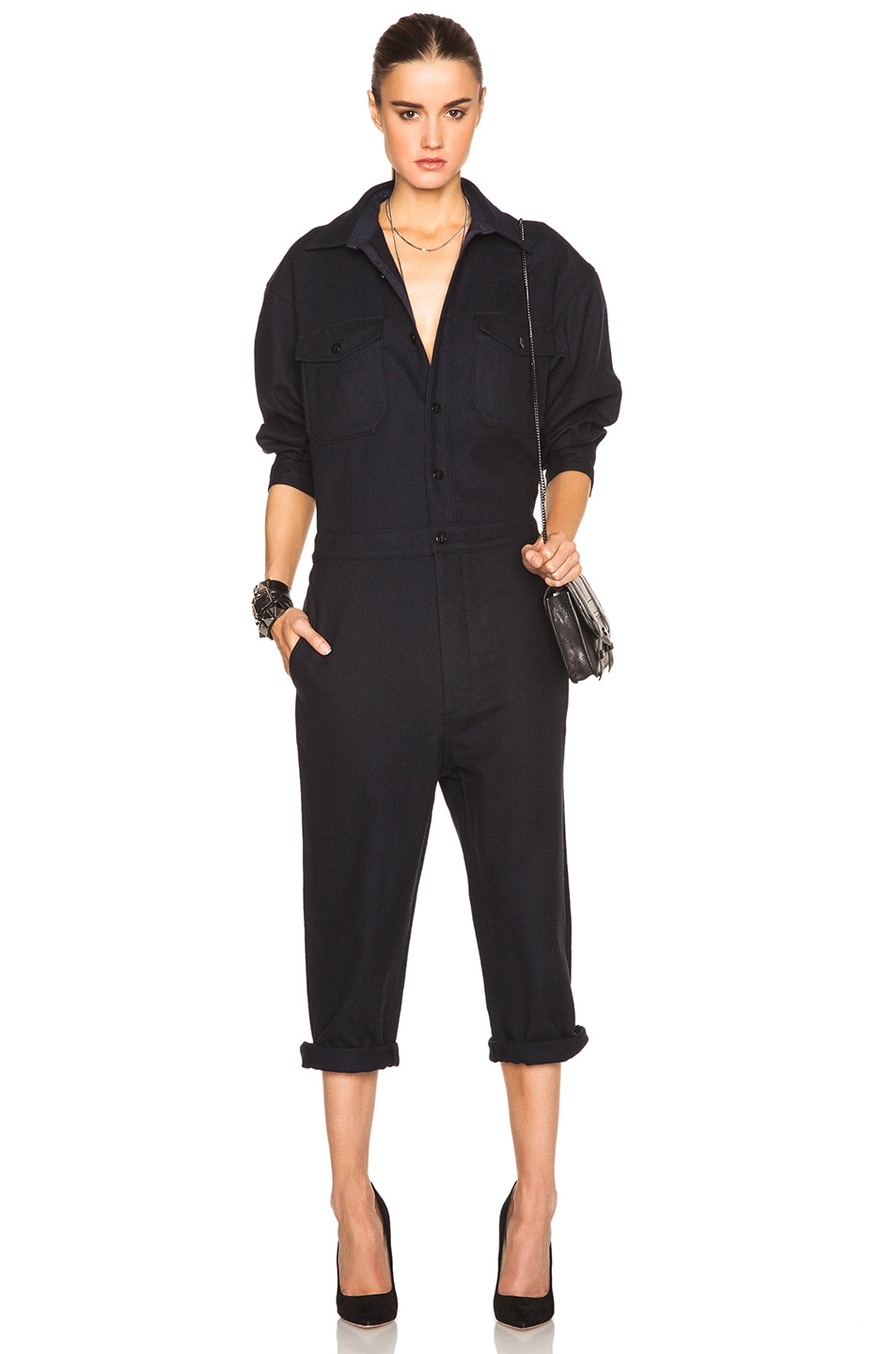 Image 1 of NLST Officer Jumpsuit in Navy