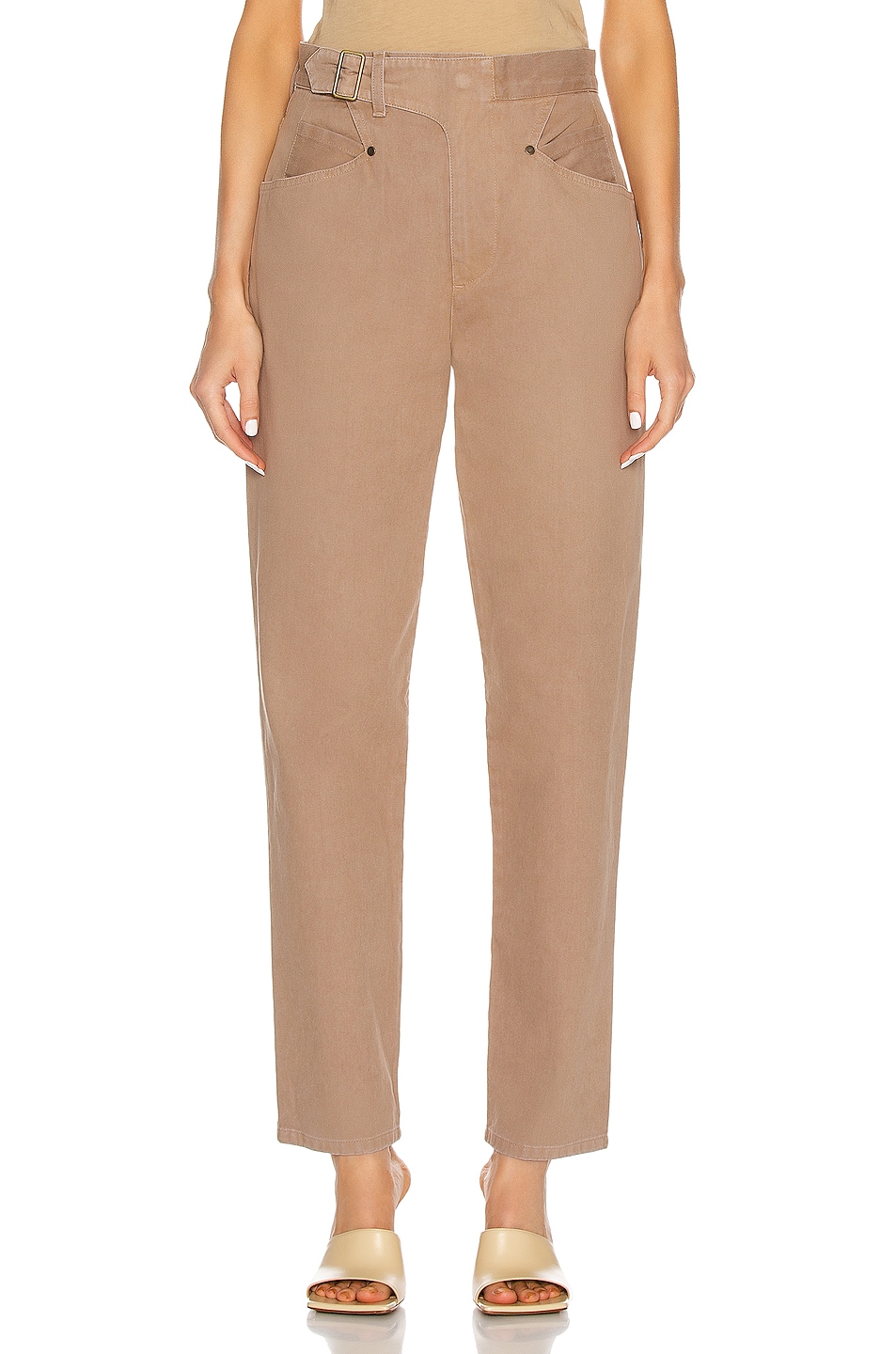 Image 1 of Noam Lucien Pant in Fawn