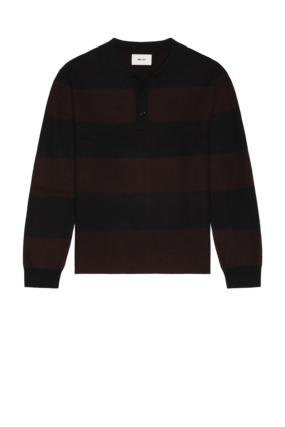 Image 1 of NN07 Rugby Polo in Black