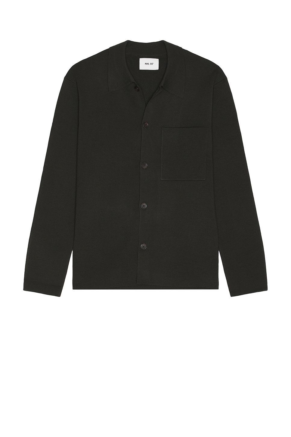 Image 1 of NN07 Jonas Sweater in Dark Army
