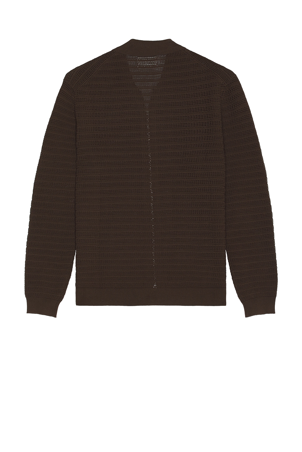 Nn07 Gustav Long Sleeve Zip Sweater In Brown