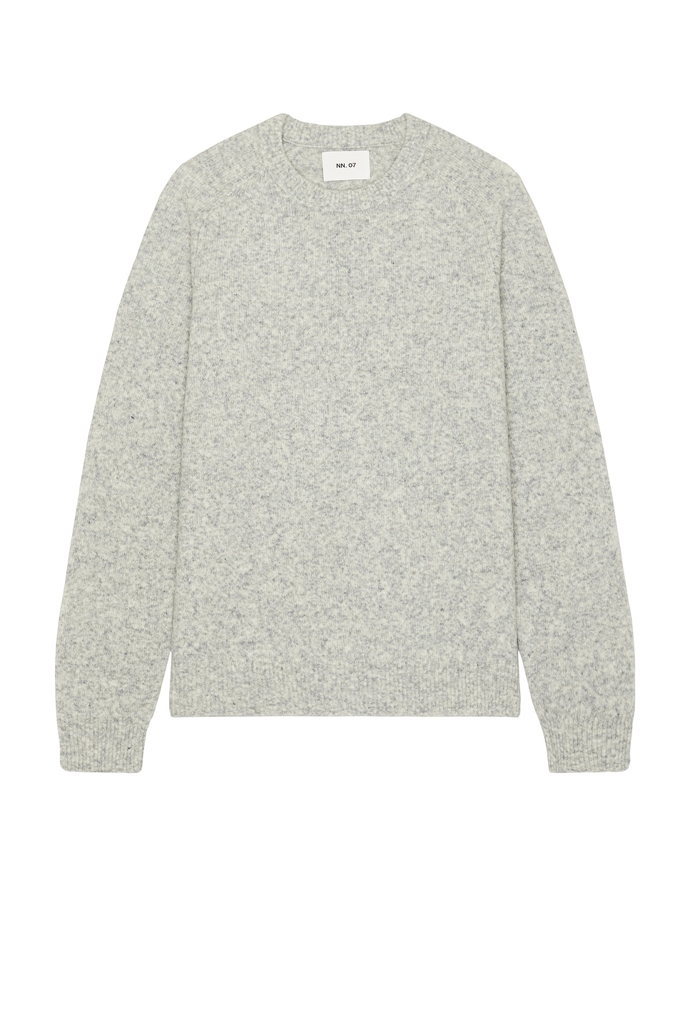 John Crew Neck Sweater in Light Grey