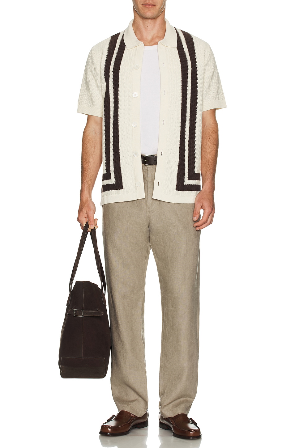 Image 1 of NN07 Aden 1454 Pant in Greige