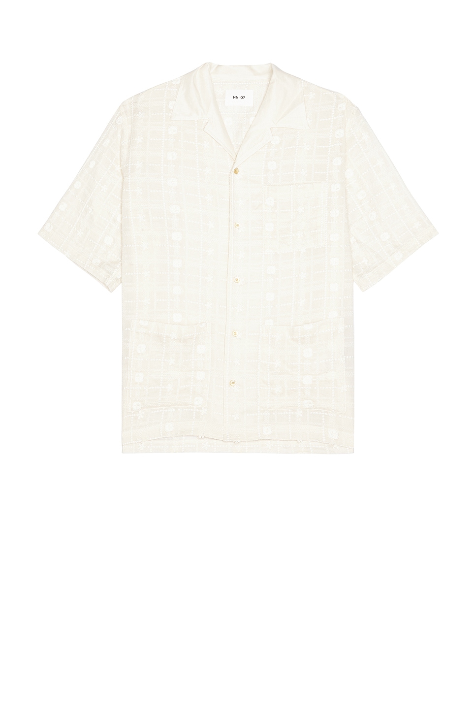Ben Short Sleeve Shirt 5026 in White