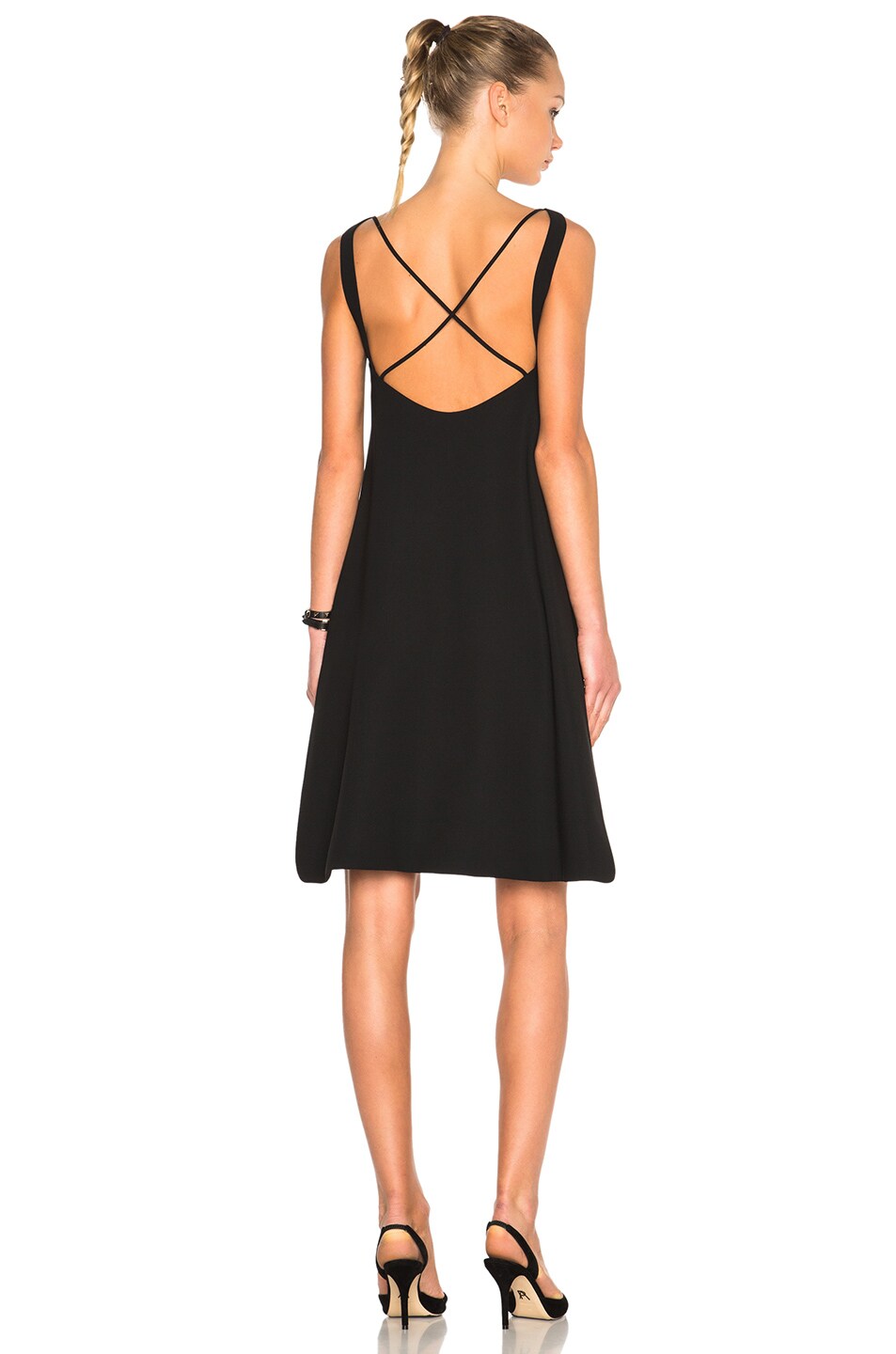 Image 1 of No. 21 Strappy Dress in Black