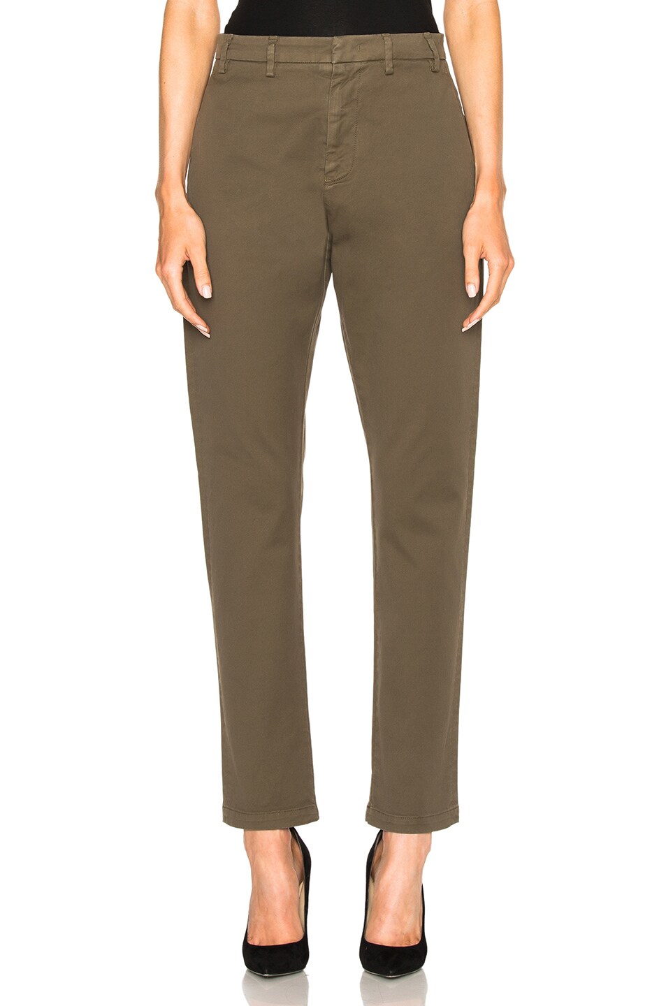 Image 1 of No. 21 Paul Pants in Army Green