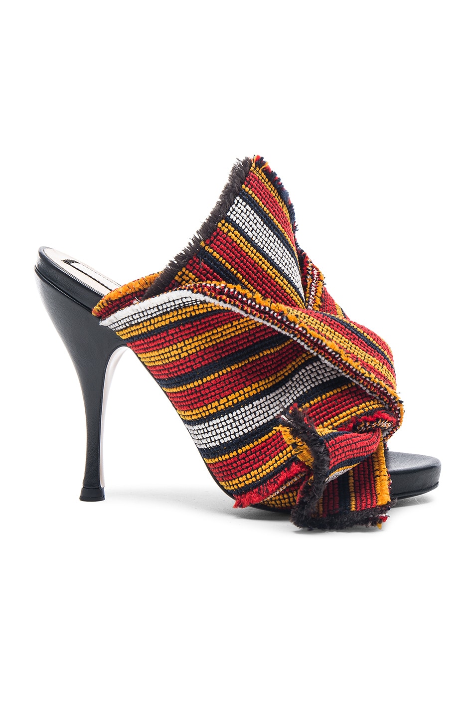 Image 1 of No. 21 Knot Front Mule in Multi