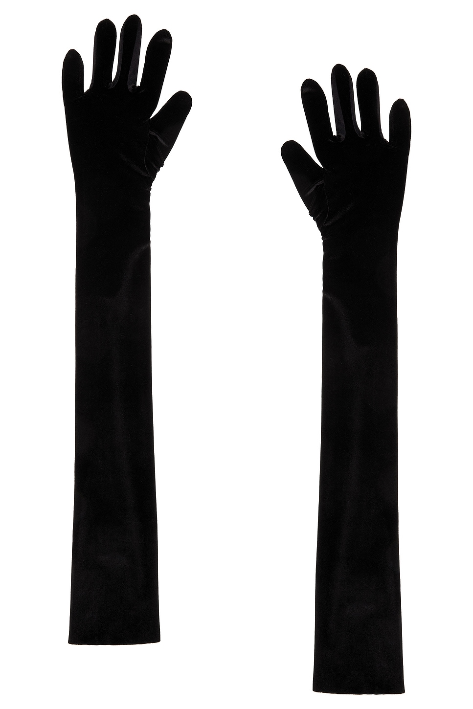 Long Gloves in Black