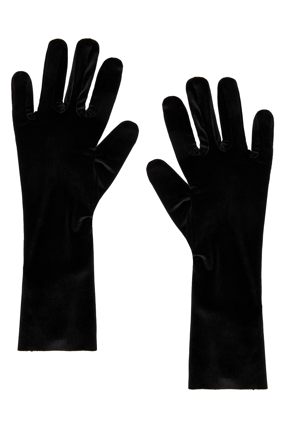 Short Gloves in Black