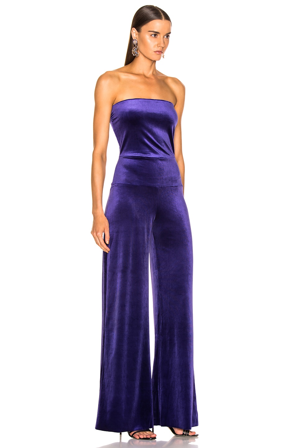 Strapless Jumpsuit Purple main image 1