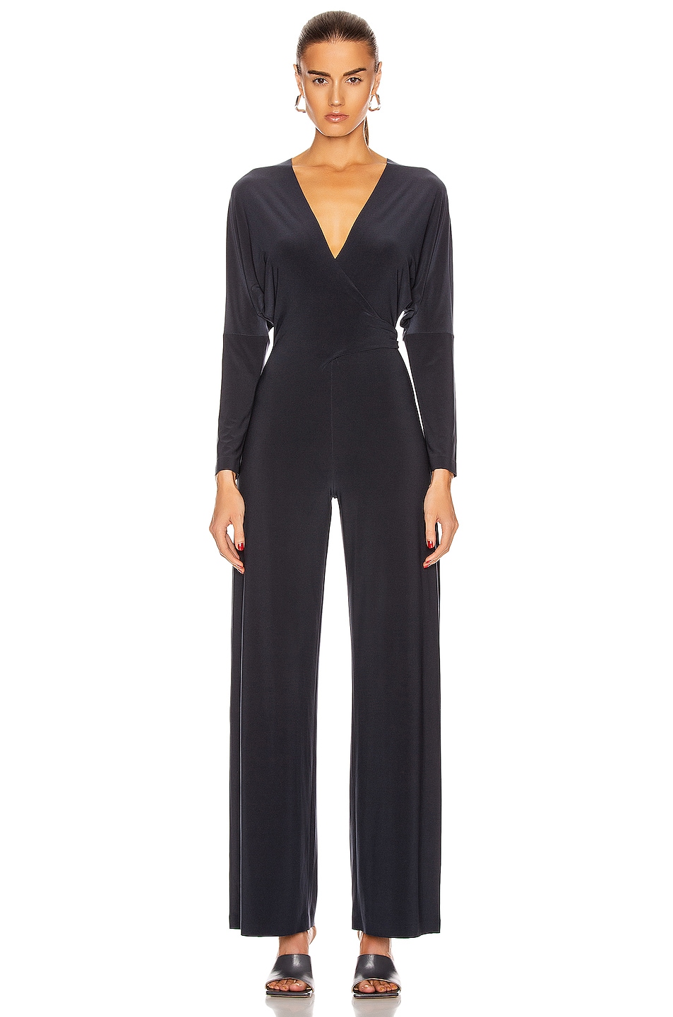 norma kamali dolman wrap top