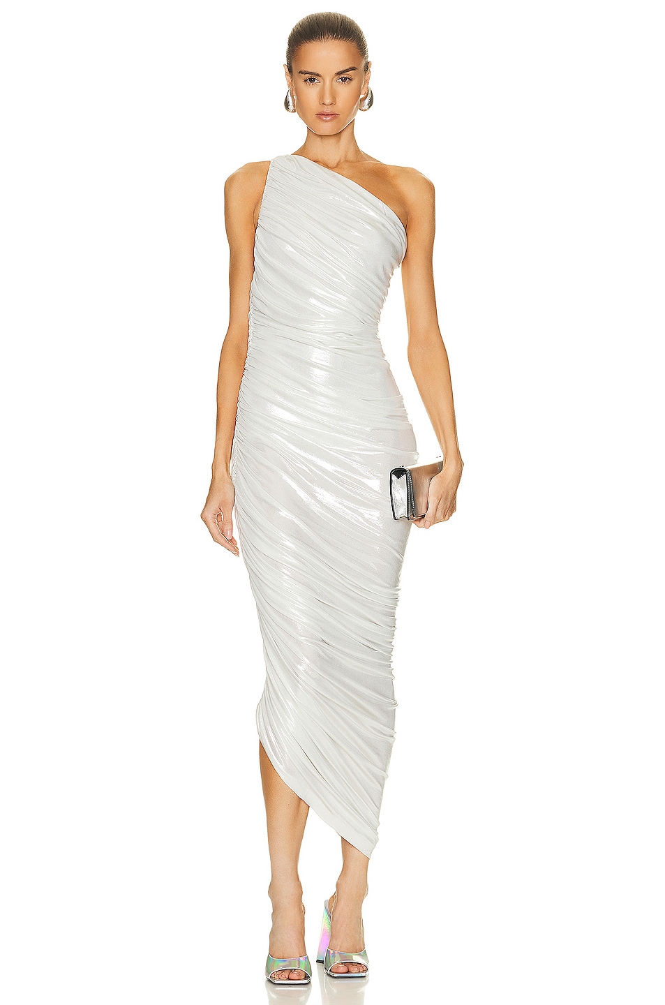 Image 1 of Norma Kamali Diana Gown in Pearl