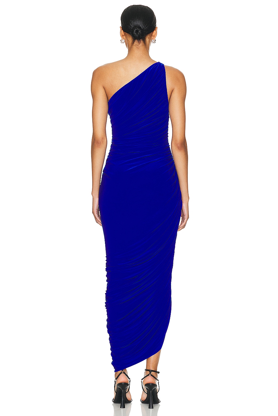Norma Kamali Diana Gown in Electric Blue | FWRD