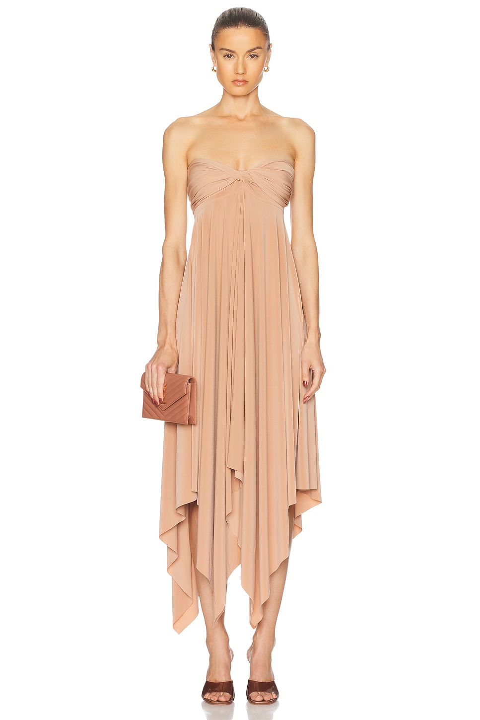 Norma Kamali Convertible Midcalf Dress