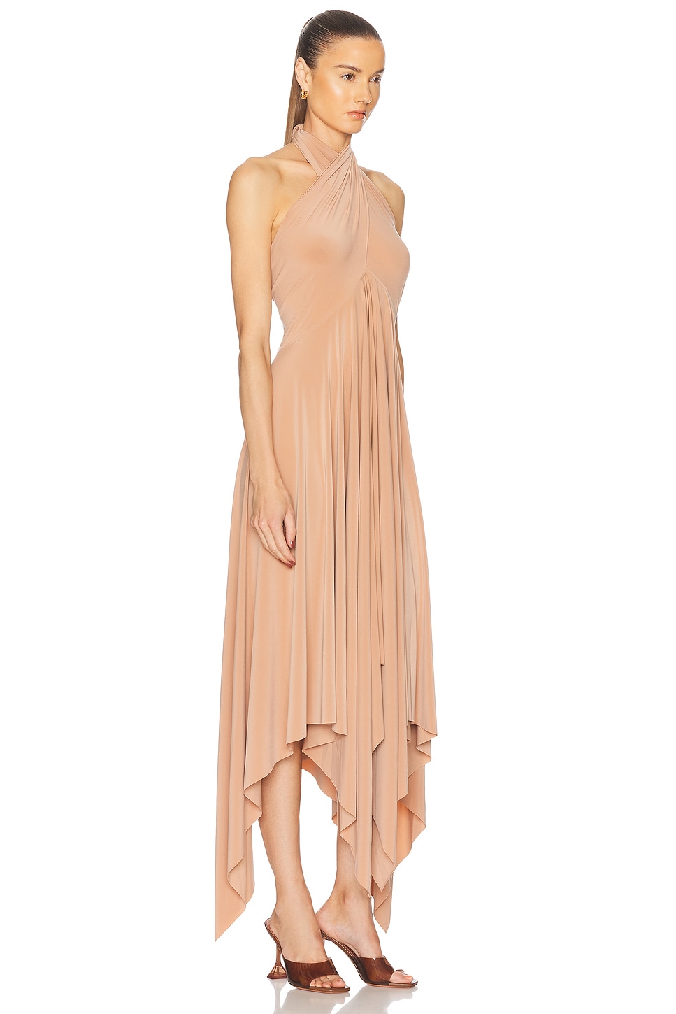 Norma Kamali Convertible Midcalf Dress