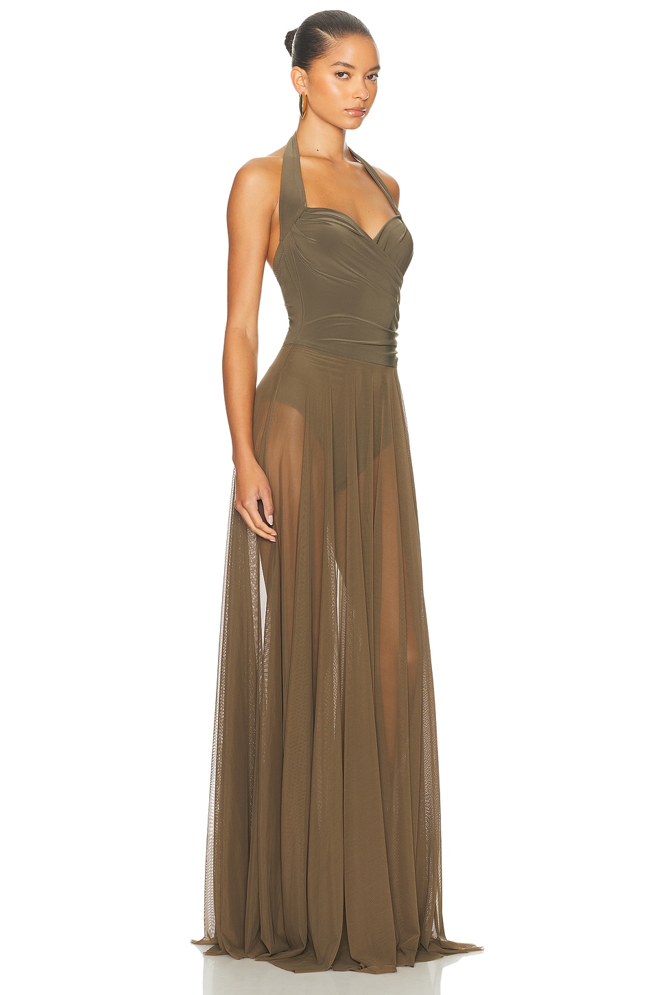 Norma Kamali - For FWRD Cayla Flared Gown | Plush