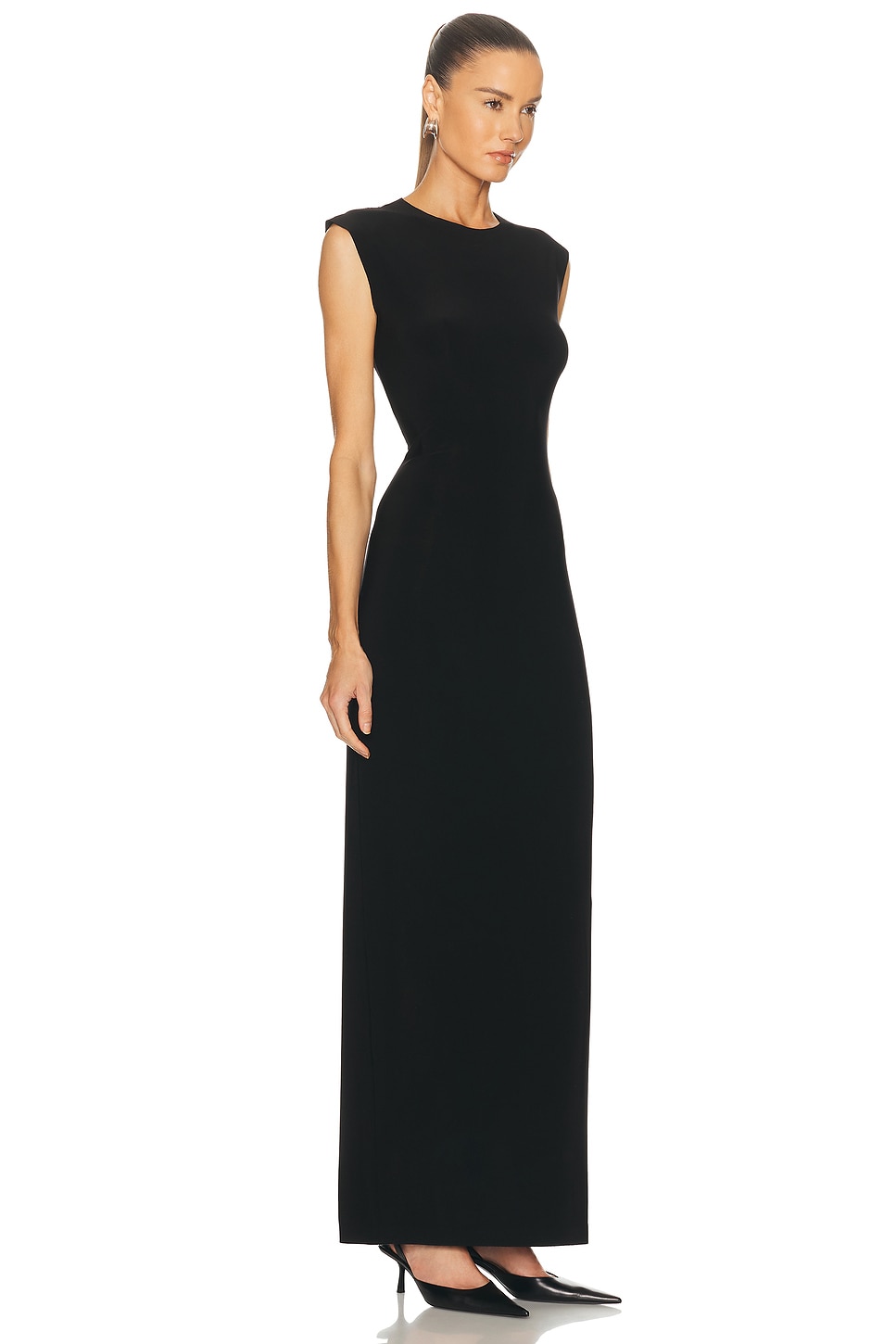 Norma Kamali Sleeveless Long Dress thumbnail