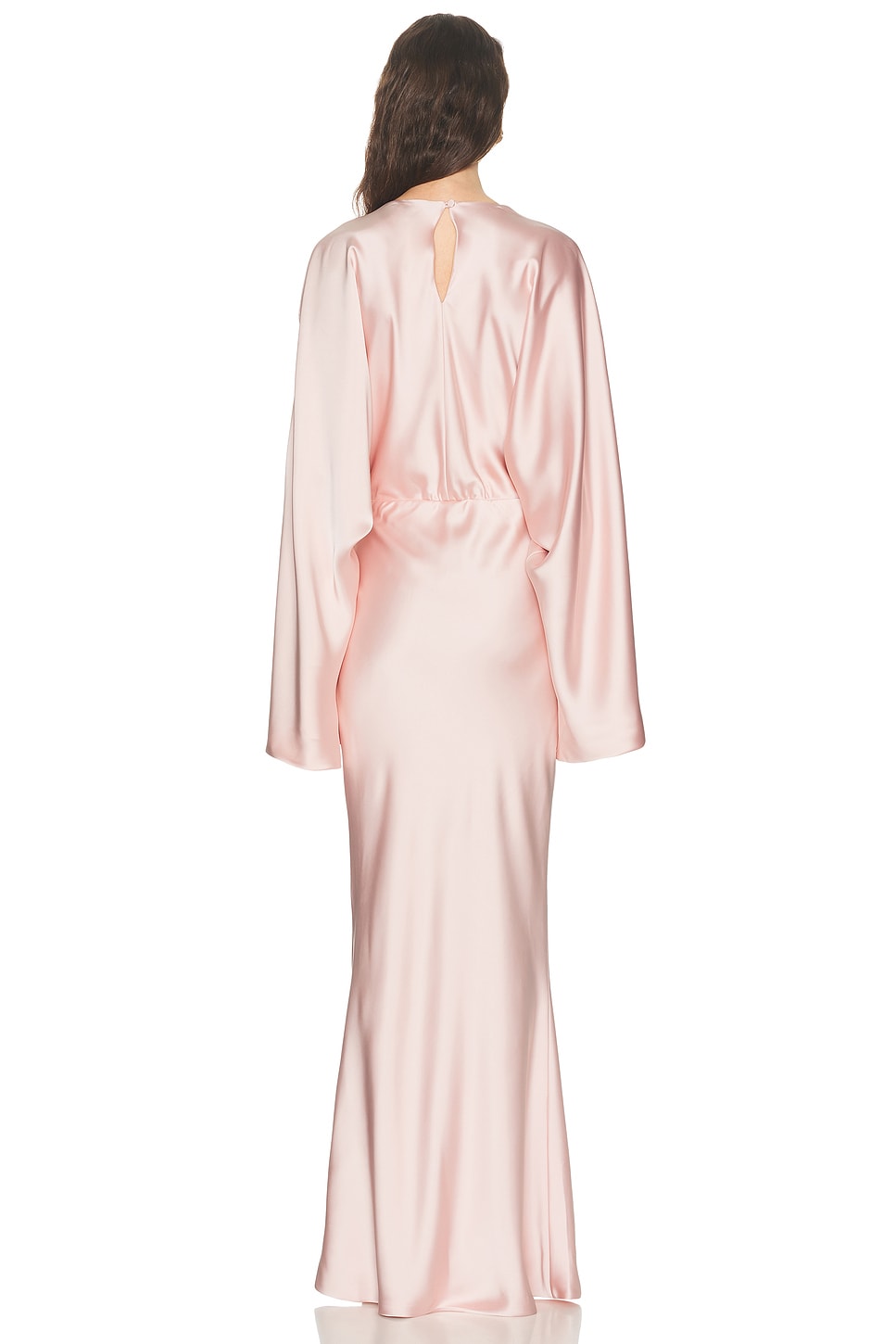 Norma Kamali Reverse Long Sleeve Obie Gown | Thumbnail 3