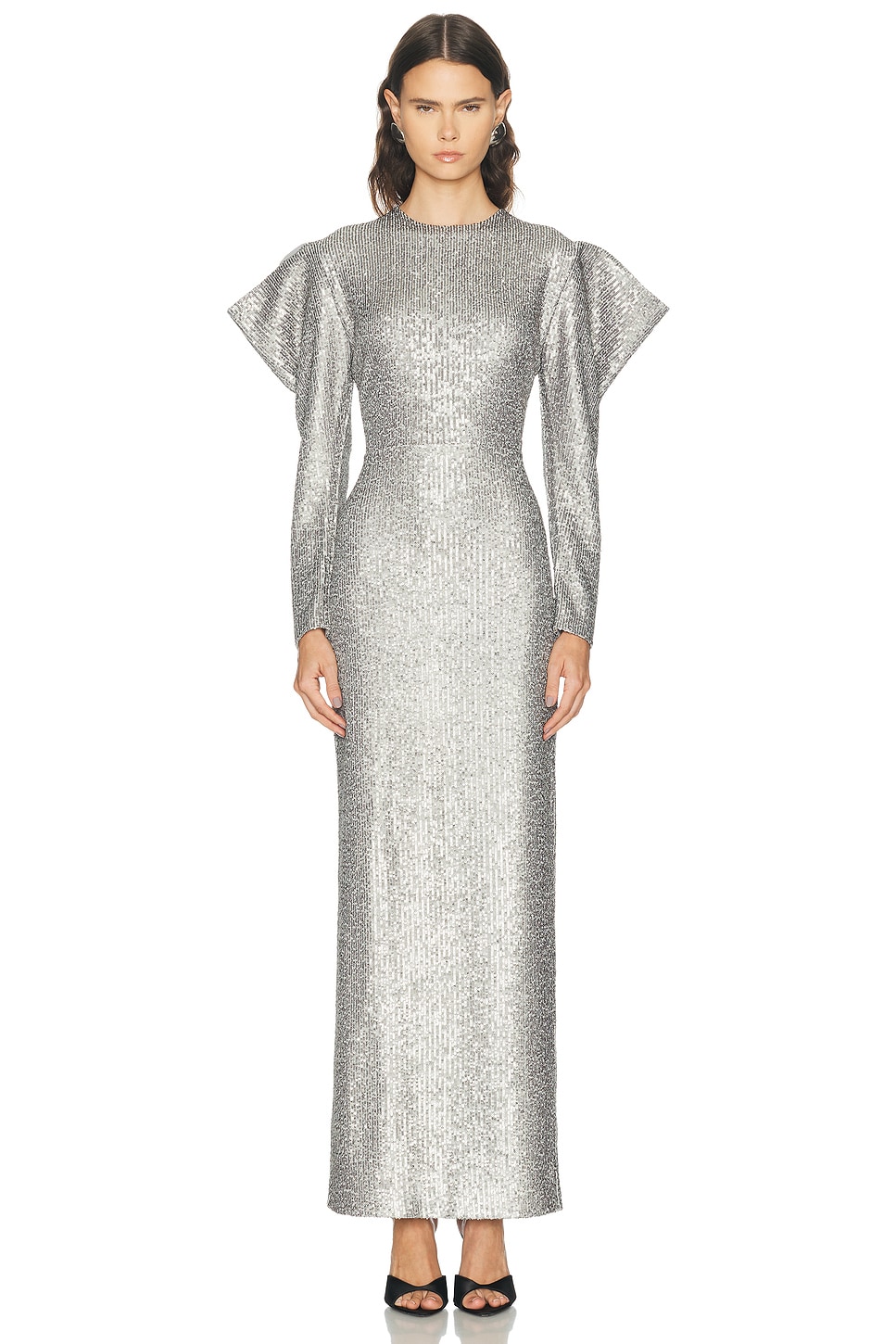 Norma Kamali Wing Sleeve Gown