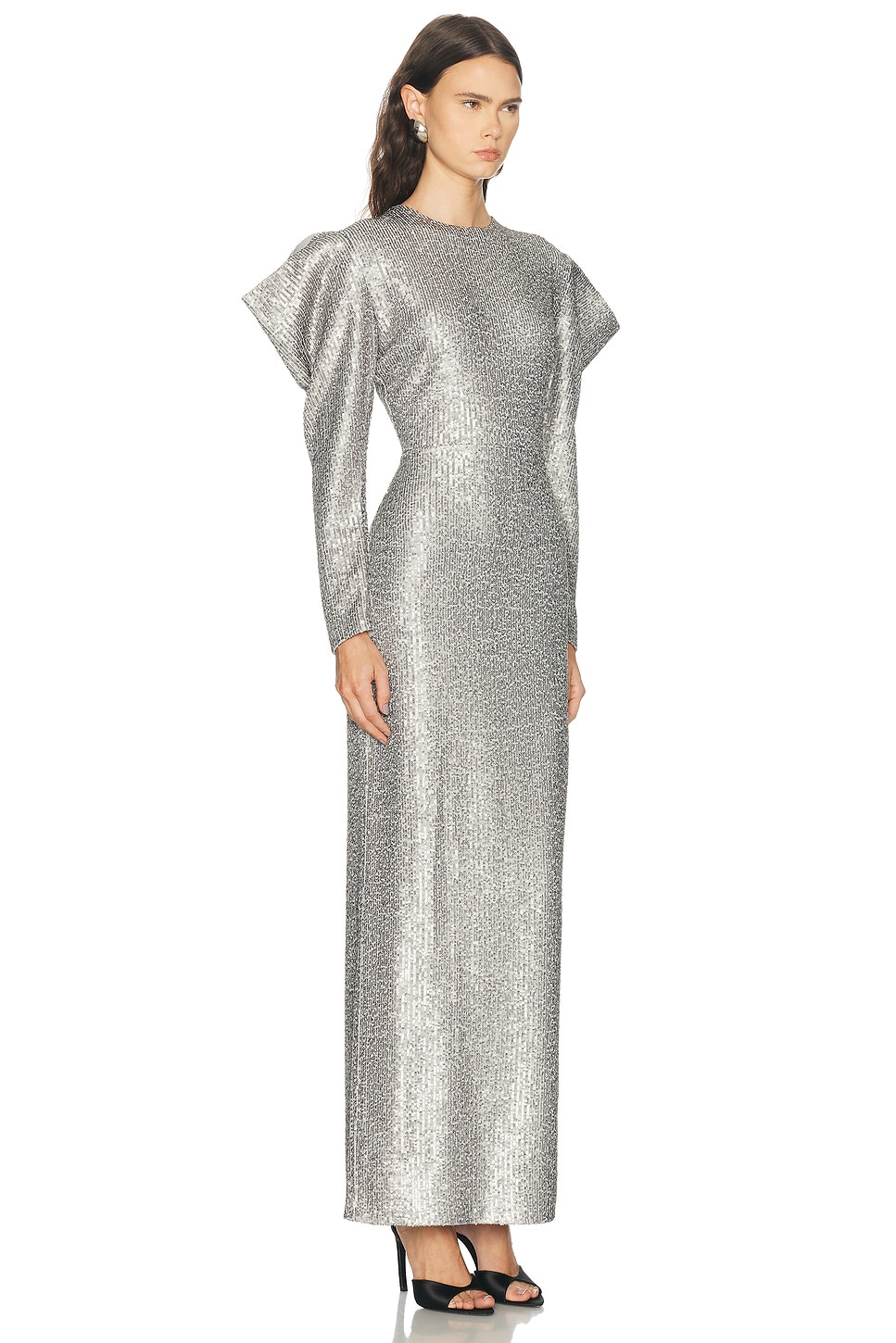 Norma Kamali Wing Sleeve Gown