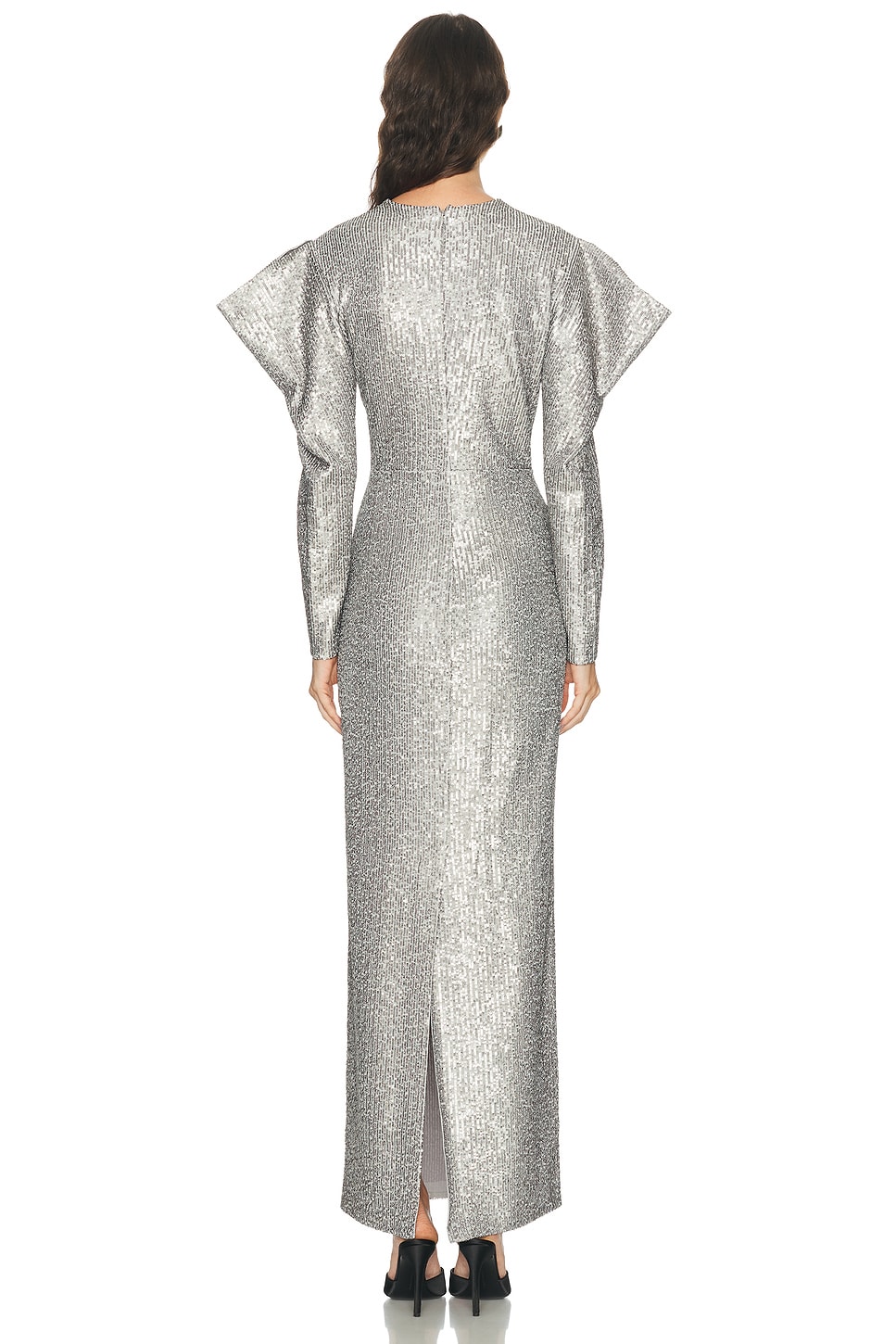 Norma Kamali Wing Sleeve Gown