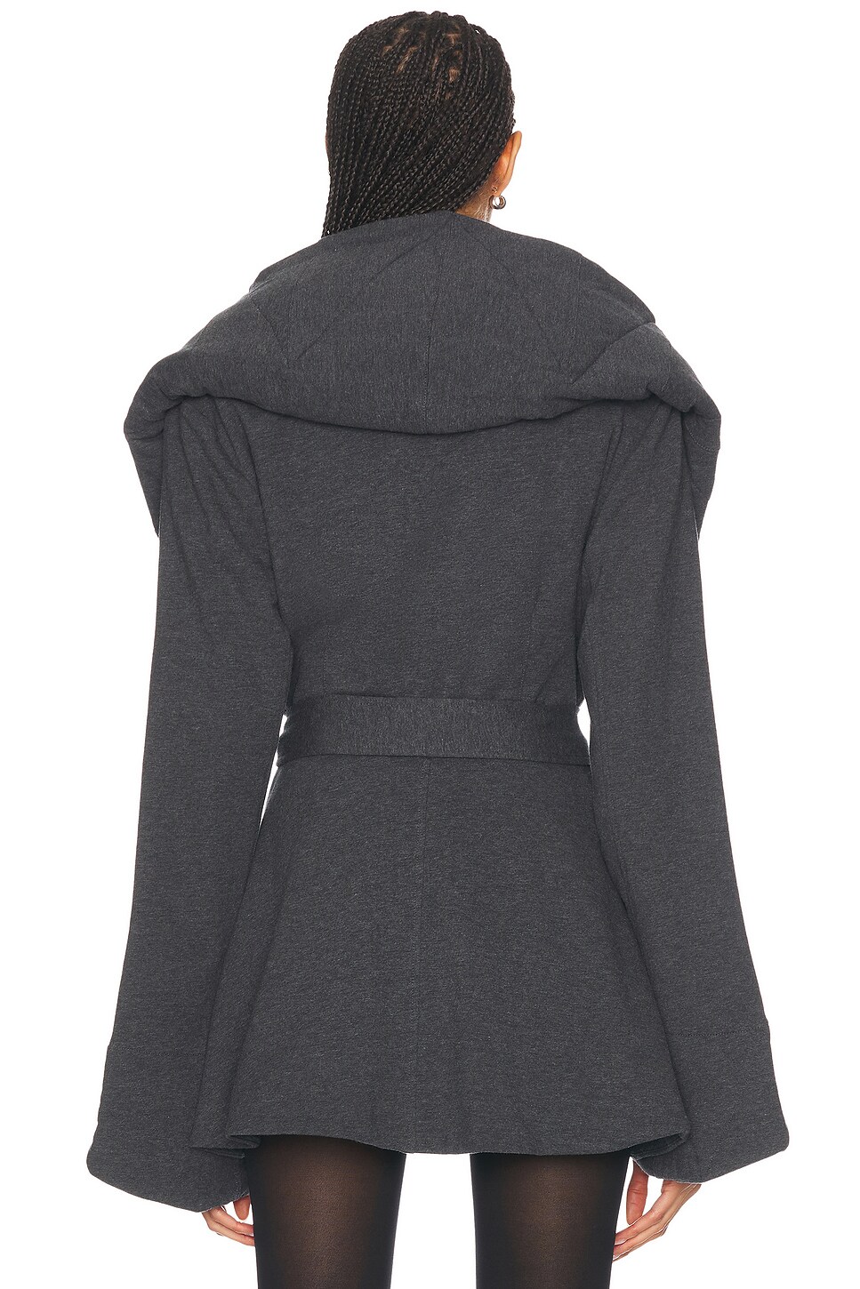 Norma Kamali - Shawl Collar Peplum Jacket | Plush Norma Kamali - Shawl Collar Peplum Jacket | Plush