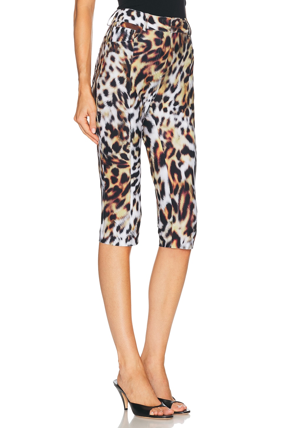 Norma Kamali Pedal Pusher Capri Pant | Thumbnail 2 Norma Kamali Pedal Pusher Capri Pant | Thumbnail 2