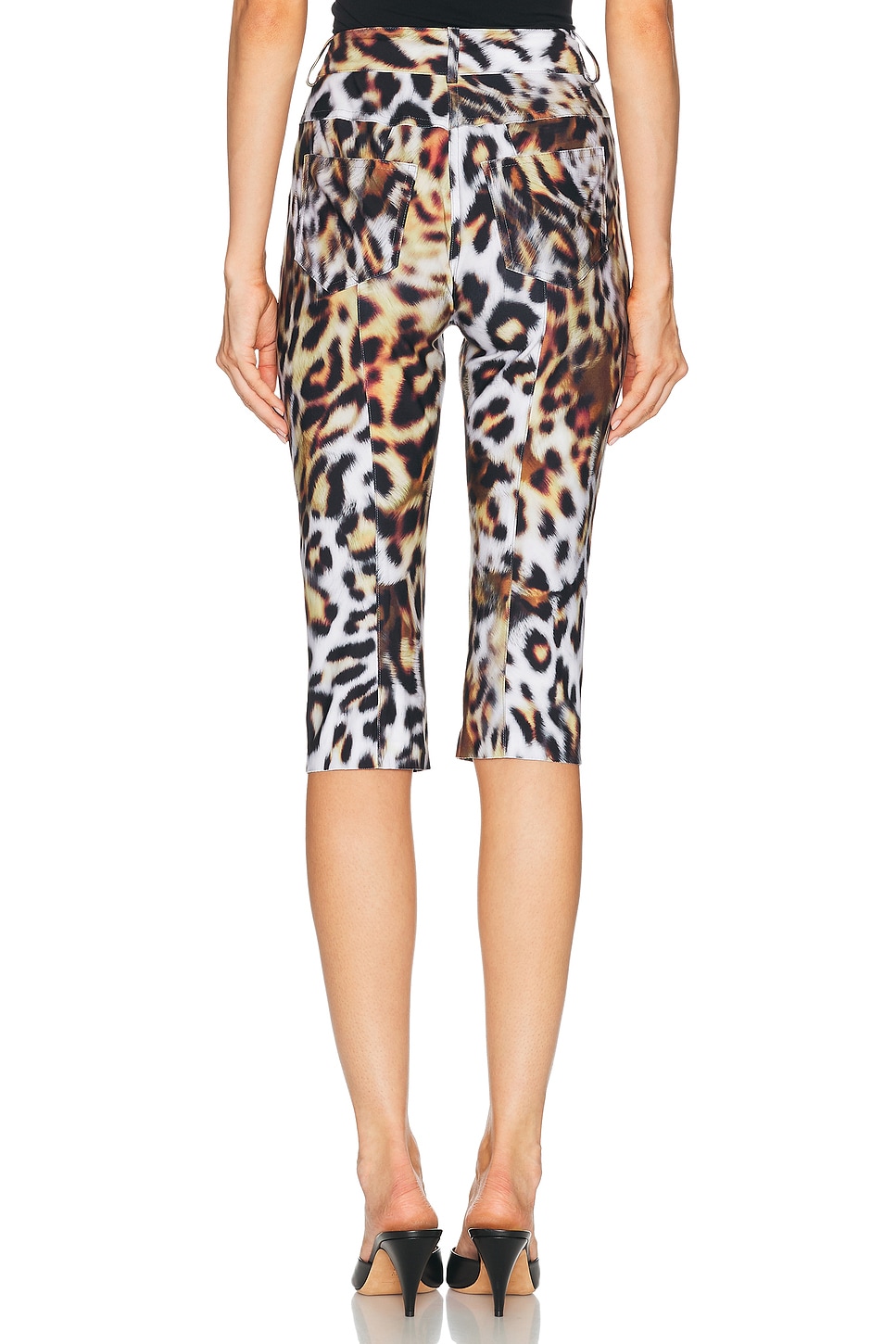 Norma Kamali Pedal Pusher Capri Pant | Thumbnail 4 Norma Kamali Pedal Pusher Capri Pant | Thumbnail 4