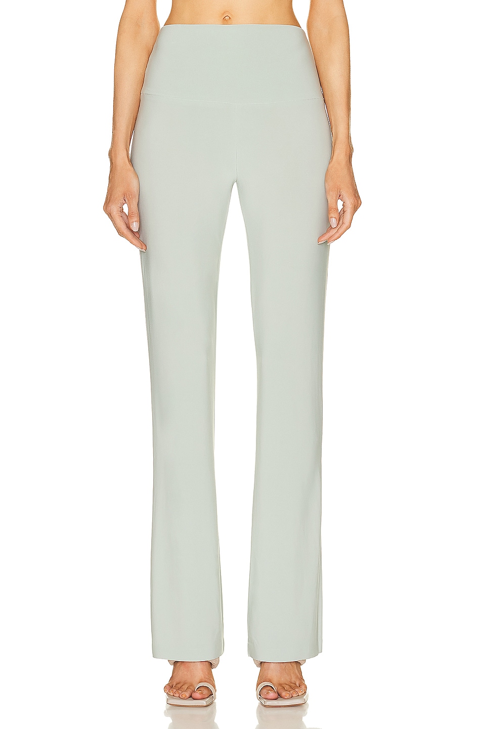 Image 1 of Norma Kamali Boot Pant in Dried Sage