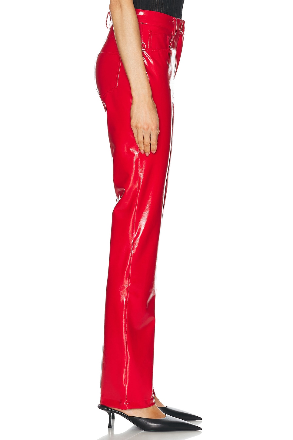 Norma Kamali High Waist Boot Leg