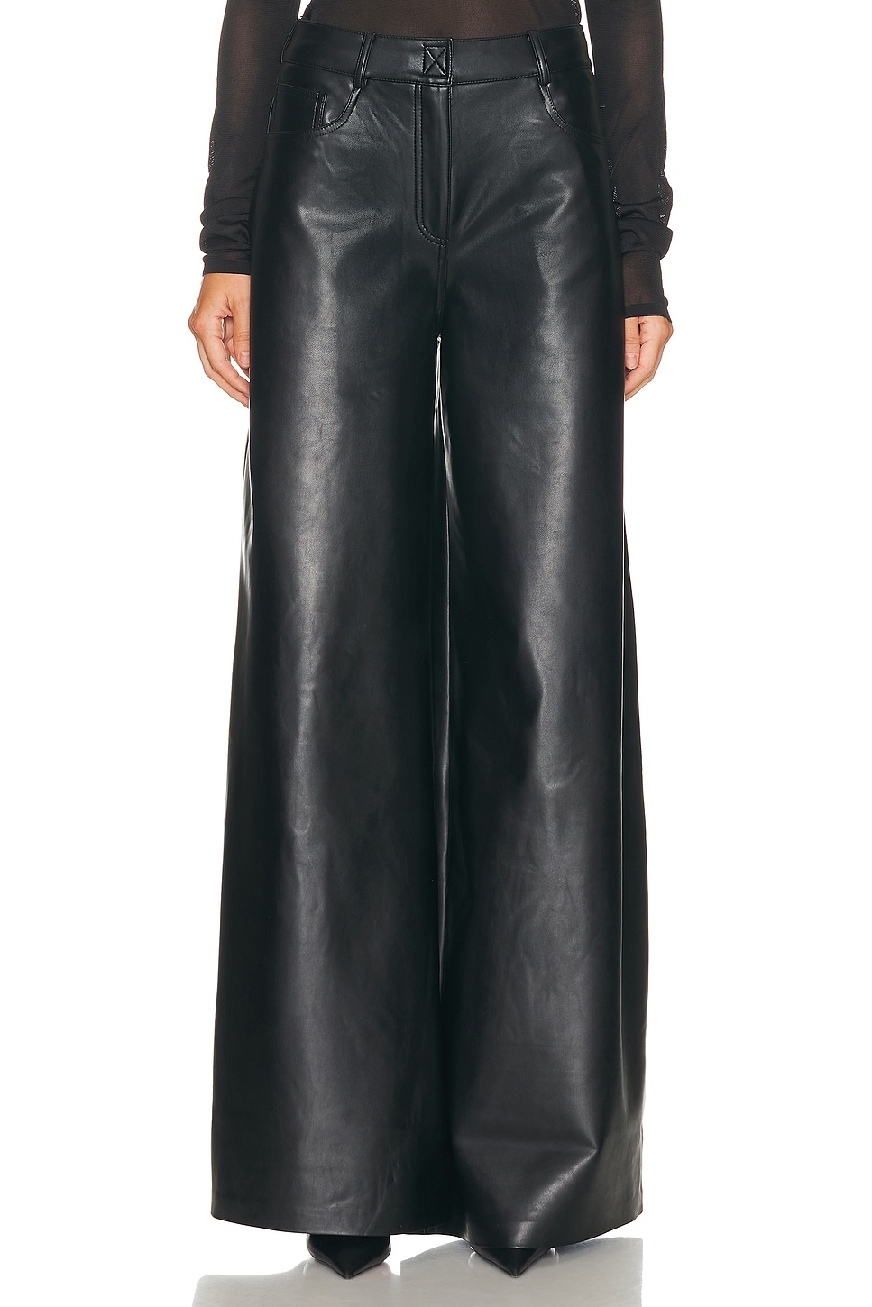 Image 1 of Norma Kamali Elephant Pant in Black