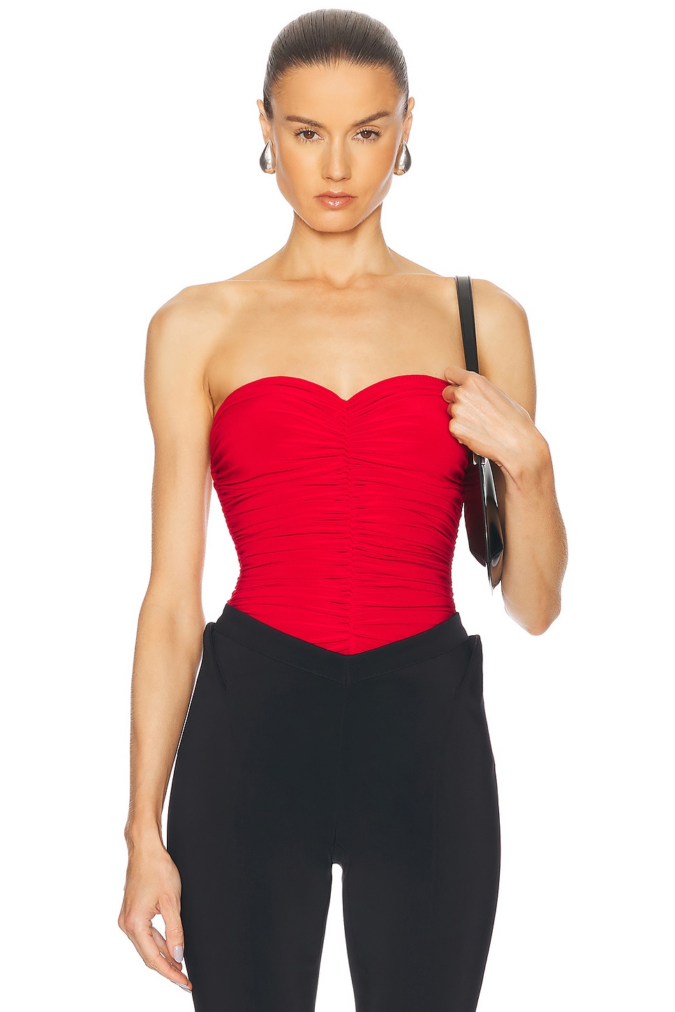 for FWRD Slinky Marissa Bodysuit in Red