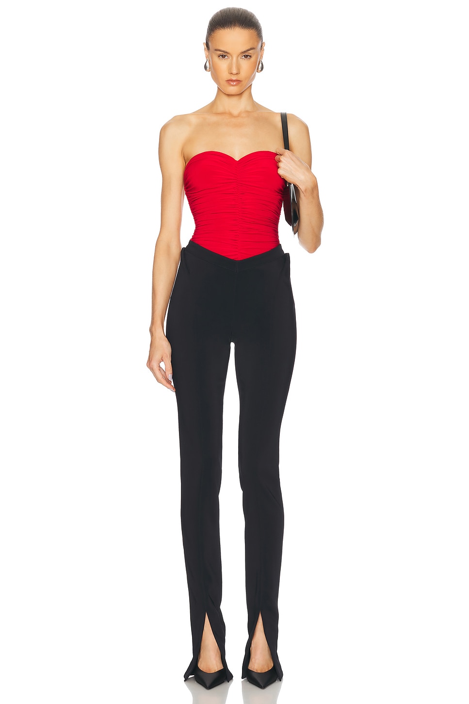 Norma Kamali For FWRD Slinky Marissa Bodysuit